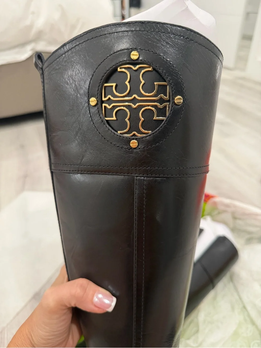 Tory Burch Riding Boots size 7.5